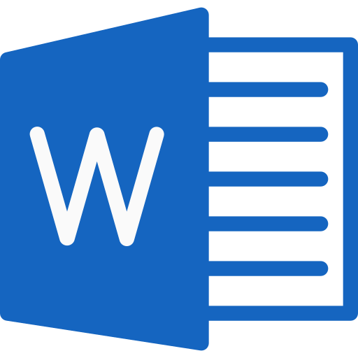  this is word template icon